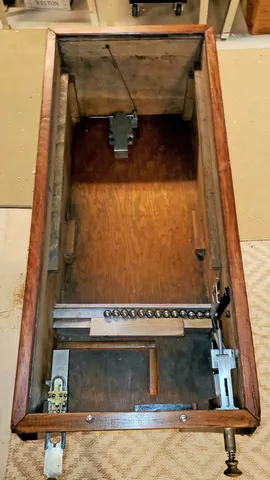 Inside Cabinet - Drain Board Removed