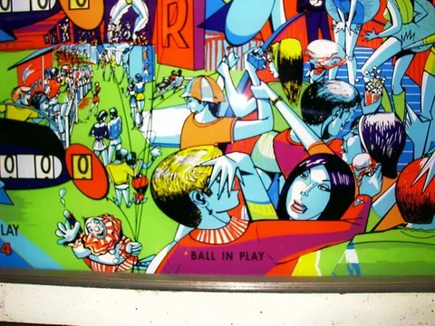 Backglass - Detail