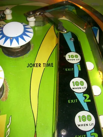 Upper 'JOKER TIME' Lane