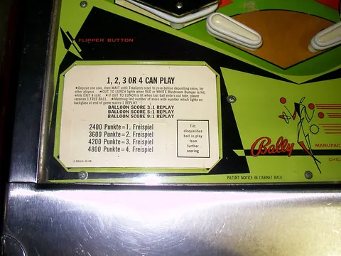 Instruction and Score Cards