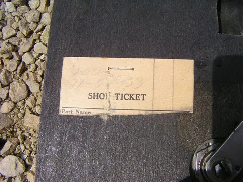 Shop Ticket*