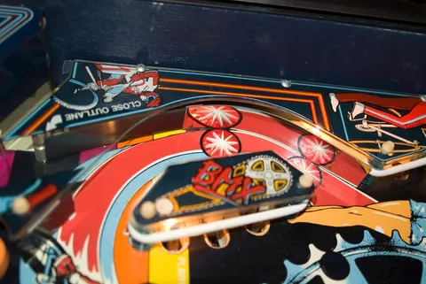 Early Production Playfield - Left Outlane Open*