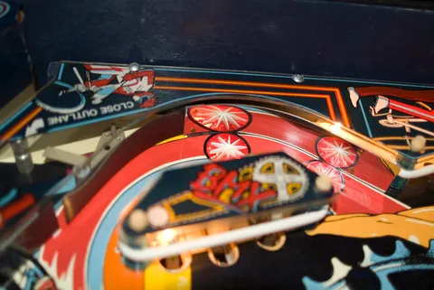 Early Production Playfield - Left Outlane Closed*