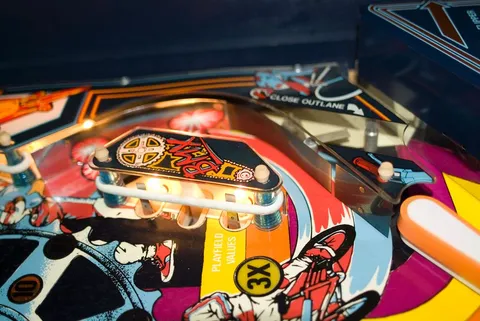 Early Production Playfield - Right Outlane Closed*