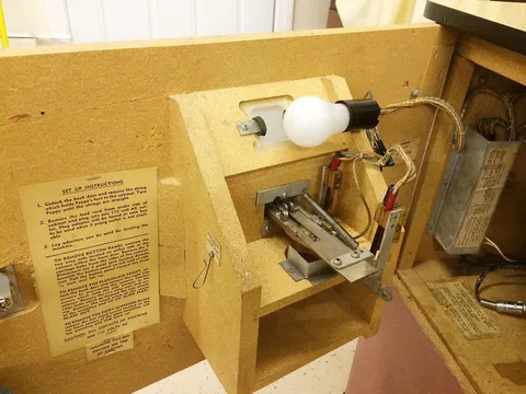 Inside Coin Door*