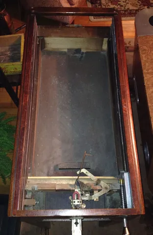 Inside Cabinet - Drain Board Removed*