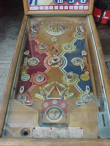 Playfield (with retrofit flippers)