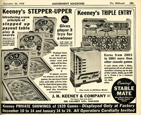Billboard Ad Nov. 26, 1938 Page 123*