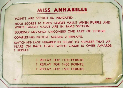 Instruction and Score Cards