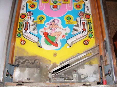 Stripped Lower Playfield