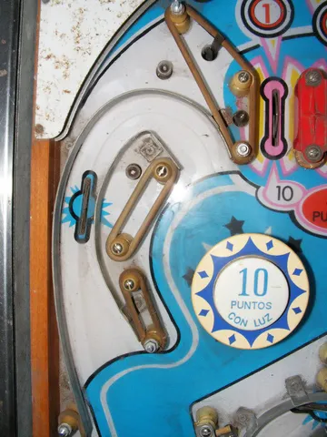 Stripped Playfield - Detail