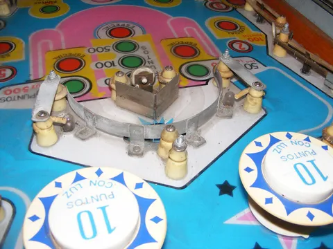 Stripped Playfield - Detail