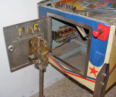 Inside Coin Door