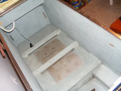 Stripped Inside Cabinet