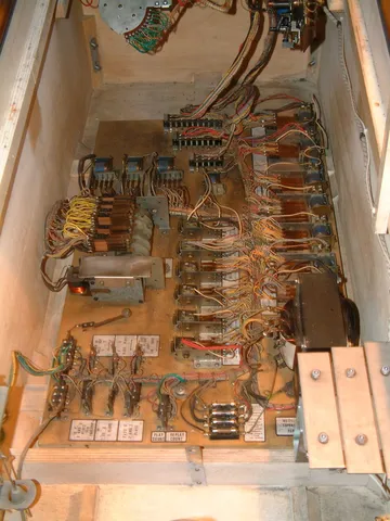Early Production - Inside Cabinet*