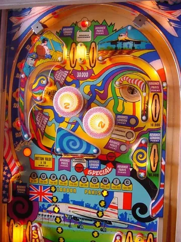 Illuminated Upper Playfield