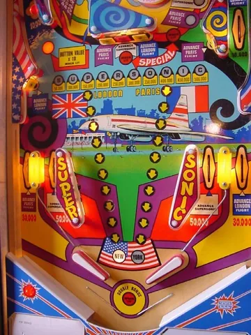 Illuminated Lower Playfield