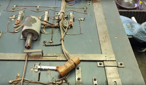 Under Playfield - Solenoid and Capacitor*