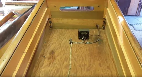 Inside Cabinet - Rear*