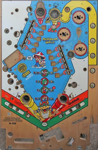 Stripped Playfield