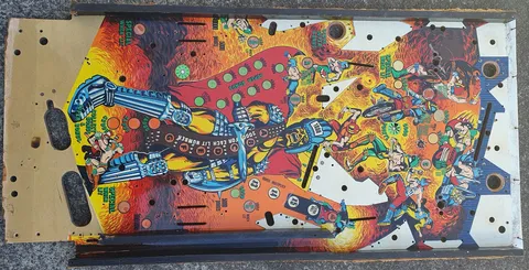 Stripped Playfield