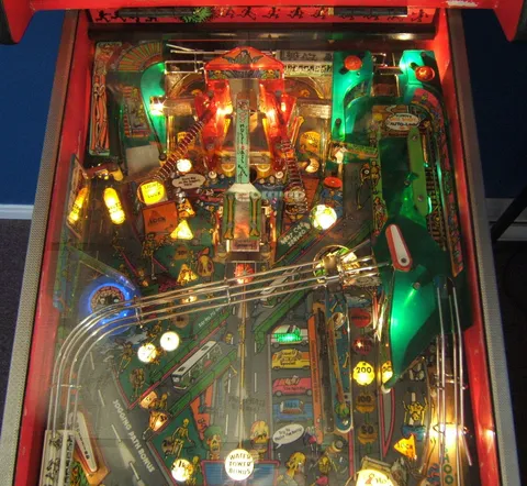 Illuminated Upper Playfield