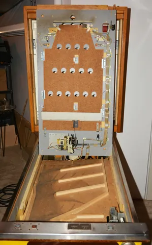 Under Playfield and Drain Board*