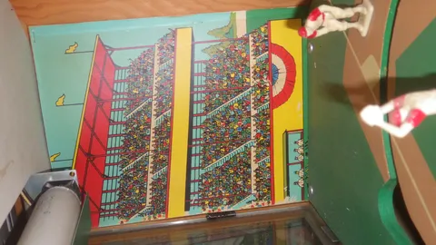 Inside Backbox - Left Bleachers*