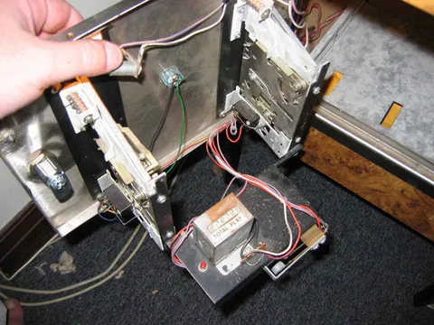 Inside Coin Door