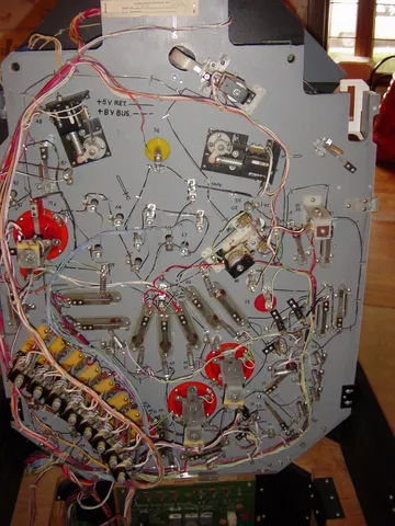 Underneath Playfield