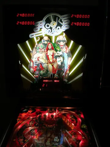 Illuminated Backglass