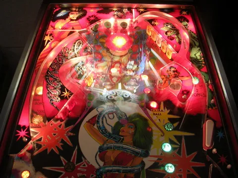 Illuminated Upper Playfield