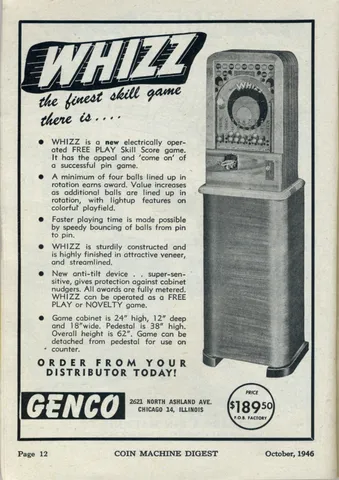 Coin Machine Digest Ad*