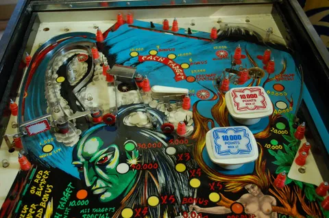 Stripped Upper Playfield*