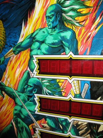 Backglass - Detail