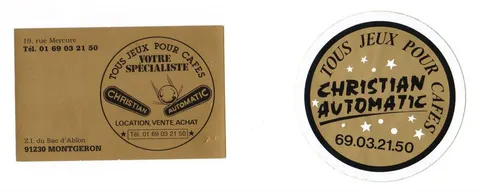 Manufacturer Stickers