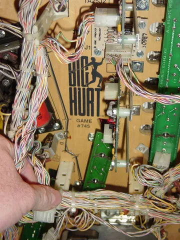 Under Playfield - Detail