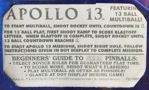 Instruction Card