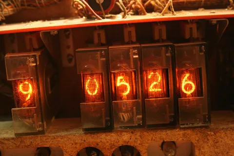 Nixie Tube Score Displays