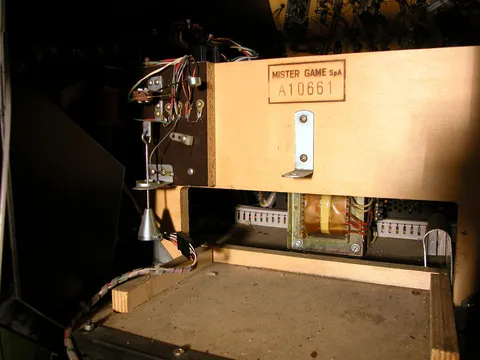 Inside Coin Door - Left