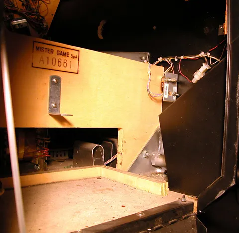 Inside Coin Door - Right