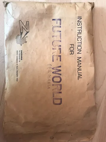 Instruction Manual Envelope