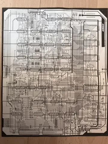 PCB Layout - CPU Board 1B1110