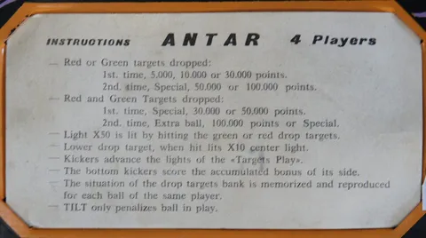 Instruction Card