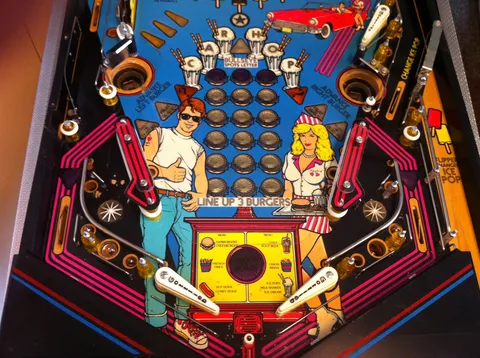 Lower Playfield - Plastics Removed