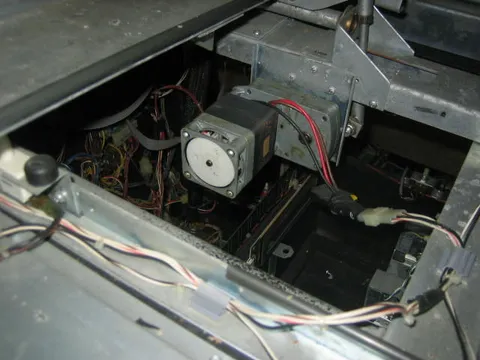 Tilting Playfield Mechanism - Detail