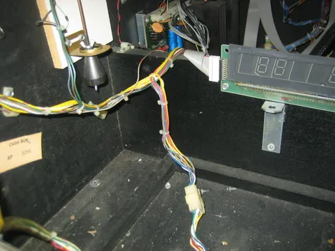Inside Cabinet - Numeric Test Display*