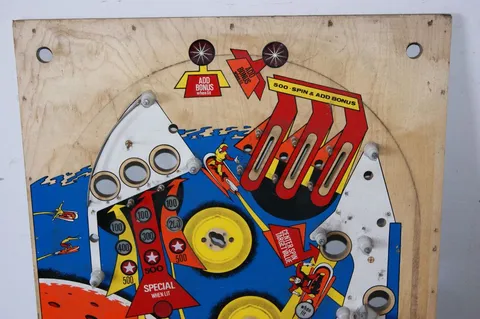 Stripped Upper Playfield