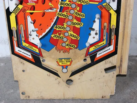 Stripped Lower Playfield