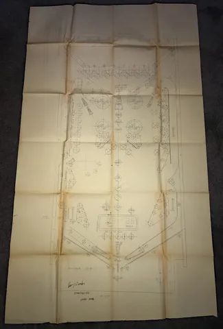 Original Draft Playfield Drawing*